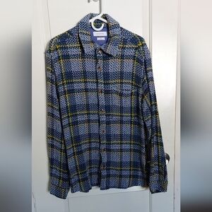 Urban Outfitters Oversizes Multicolor Knit Flannel